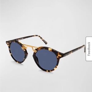 KREWE St. Louis Round Sunglasses